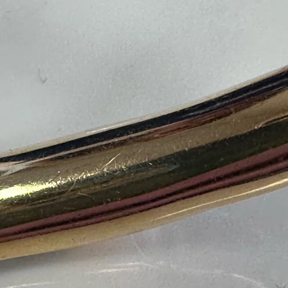 Hermes women’s Gold and Blue leather Bracelet- GORGEOUS! EXCELLENT CONDITION! - Picture 8 of 16